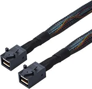 CableCreation Internal Mini SAS HD Cable, Mini SAS SFF-8643 to SFF-8643 Cable, 3.3FT
