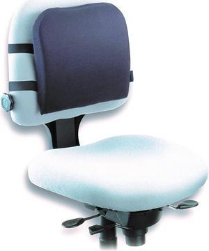 Kensington L82025F Memory Foam Backrest, 14-1/4w x 1-3/4d x 13-1/4h, Black
