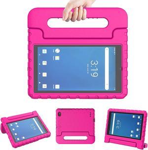 LTROP Onn 7 Inch Tablet Case Surf Onn 7 Tablet Case Shockproof Handle Stand Child Proof Case for Walmart Onn 7 Tablet Android 2020 2019 Model 100005206100015685  Pink