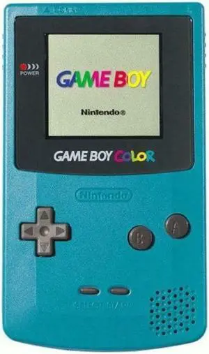 Teal Game Boy Color System - Nintendo Gameboy