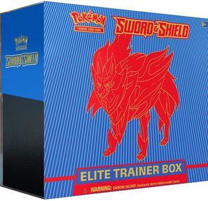 Pokemon TCG: Sword & Shield Elite Trainer Box [Zamazenta] - SWSH01: Sword & Shield Base Set