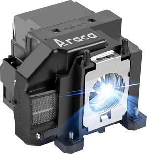 Araca ELPLP67 Projector Lamp with Housing for Epson EX5210 EX7210 EB-X14 EX3210 EX3212 EB-X11 H433A H429A H518A VS220 VS310 VS320 EB-X14 EX6210 W12+ W11+ MG-850HD Replacement Projector Lamp