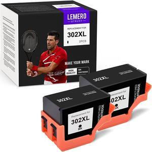 Ink Cartridge Replacement For Epson 302 Xl 302Xl T302 Xl T302Xl Use With Epson Expression Premium Xp-6100 Xp-6000 (Black, 2-Pack)