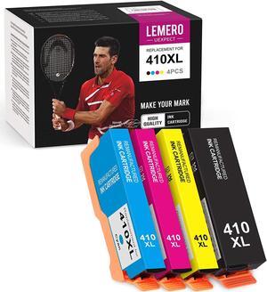Ink Cartridge Replacement For Epson 410Xl 410 Xl T410Xl For Expression Xp-7100 Xp-830 Xp-630 Xp-640 Xp-530 Xp7100 Xp830 Printer (Black Cyan Magenta Yellow, 4-Pa..