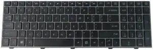 Keyboard with Silver Frame for HP ProBook 4540S 4545S 4740S 4745S Laptops