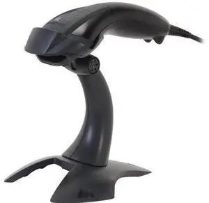 Honeywell Voyager 1200g Wired Laser 1D Barcode Scanner, RS232/USB/KBW/IBM, USB Kit with Stand, Black - 1200G-2USB-1 Honeywell Voyager 1200g Wired Laser 1D Barcode Scanner, RS232/USB/KBW/IBM, USB Kit with Stand, Black - 1200G-2USB-1