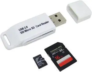 EC2  USB Card Reader Quality High Speed USB2.0 MicroSD MicroSDHC / T-Flash Card reader Compact Flash Card Reader Jul3
