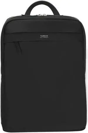 Targus Newport TBB598GL Carrying Case (Backpack) for 15" to 16" Notebook - Black - Water Resistant - Twill Nylon, Leatherette Body - Shoulder Strap, Handle - 17.9" Height x 11.2" Width x 3.2" Depth Targus Newport TBB598GL Carrying Case (Backpack) for 15" to 16" Notebook - Black - Water Resistant - Twill Nylon, Leatherette Body - Shoulder Strap, Handle - 17.9" Height x 11.2" Width x 3.2" Depth