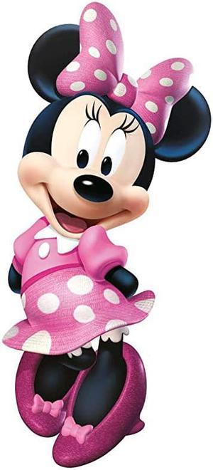 Minnie BowTique Peel and Stick Giant Wall Decal RMK2008GM Multicolor