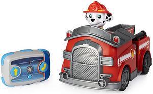 Marshall Remote Control Fire Truck with 2 Way Steering for Kids Aged 3 and Up