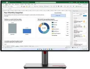 Lenovo ThinkVision P27q-30 27" Monitor 2560 x 1440 60 Hz 6 ms 350 nits- (Manufacturer Recertified)