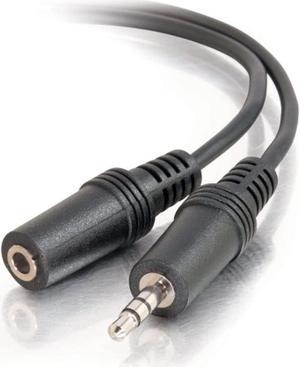 40407 3.5Mm M/F Stereo Audio Extension Cable, Black (6 Feet, 1.82 Meters)