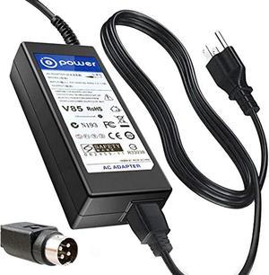 T-Power Ac Adapter Compatible With 12V (4-Pin) Channel Well Technology Cwt Paa060f & Kpl-060F, Cad060121 Lcd Tvs Hd Tv I.T.E. Power Supply Cord Charger Power Supply