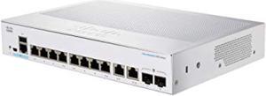 Business Cbs250-8T-E-2G Smart Switch, 8 Port Ge Ext Ps, 2X1g Combo, Limited Lifetime Protection (Cbs250-8T-E-2G-Na)
