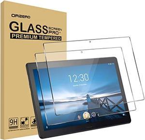 (2 Pack)  Compatible For Lenovo Smart Tab P10 Tempered Glass Screen Protector, 9 Hardness Hd Clear Cover Anti-Scratch Bubble-Free High-Definition Easy-Installation (Lifetime Replacement)