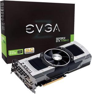 EVGA GeForce GTX TITAN Z Superclocked 12GB GDDR5 768bit PCI-E Graphic Card (12G-P4-3992-KR)