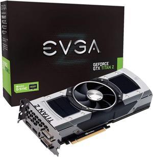 EVGA GeForce GTX TITAN Z 12GB GDDR5 768 Bit GPU Graphics Card (12G-P4-3990-KR)