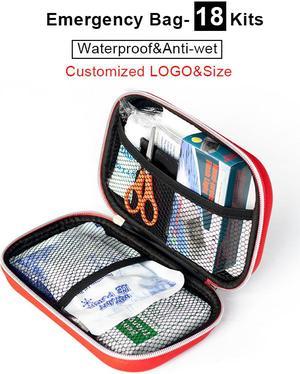 Waterproof bag  customized logo/size survival emergency kits survival first aid bag with supplies