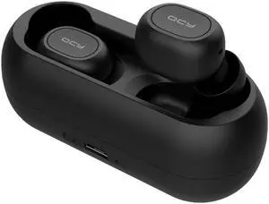 [bluetooth 5.0] T1C TWS True Wireless Earphone HiFi Stereo Dual Mic Headphone with Charging Box from Eco-System