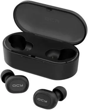 QCY T2S TWS bluetooth 5.0 Earphone Wireless Charging Smart Touch Bliateral Call Stereo Headphone from xiaomi Eco-System