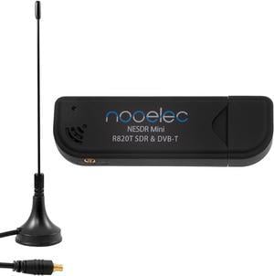 Nooelec NESDR Mini USB RTL-SDR & ADS-B Receiver Set, RTL2832U & R820T Tuner, MCX Input. Low-Cost Software Defined Radio Compatible with Many SDR Software Packages. R820T Tuner & ESD-Safe Antenna Input