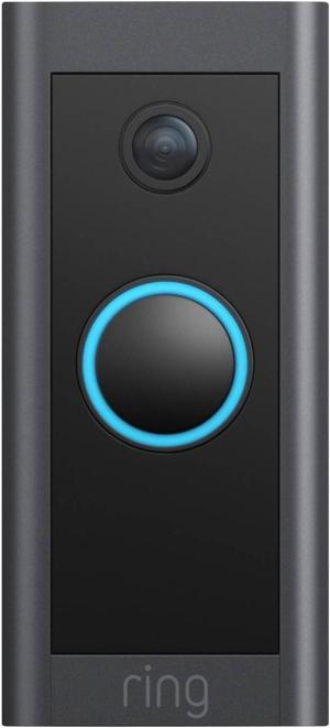 Ring Wi-Fi Video Doorbell Wired - Black