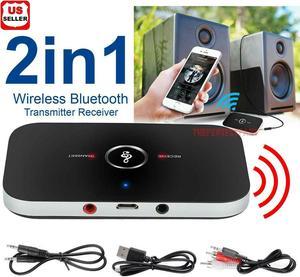 2in1 Bluetooth Transmitter  Receiver Wireless A2DP Home TV Stereo Audio Adapter