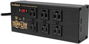 TRIPP LITE IBAR6ULTRAUSBB 10.0 Feet 6 Outlets 3840 Joules Surge Protector