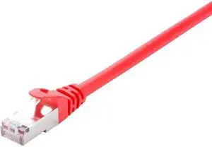 V7-CABLES V7CAT6STP-03M-RED-1E 10FT CAT6 RED STP NETWORK
