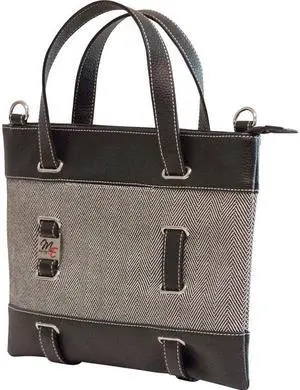 Mobile Edge - Herringbone Laptop/Tablet 14.1" Ultrabook or 15" MacBook Tote - Herringbone