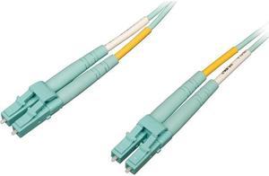 Tripp Lite N820-20M-OM4 Patch Cable - Lc Multi-Mode (M) - Lc Multi-Mode (M) - 65 Ft - Fiber Optic - 50 / 125 Micron - Om4 - Halogen-Free - Aqua