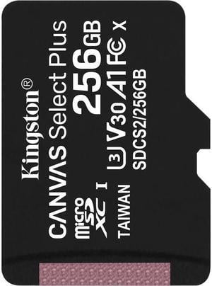 Kingston Canvas Select Plus 256GB microSDXC Memory (Flash Memory) Model SDCS2/256GBSP