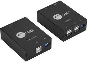 SIIG 4-Port USB 2.0 Extender JU-EX0311-S1 Brown Box