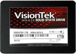 VisionTek Pro 2.5" 1TB SATA III 3D TLC Internal Solid State Drive (SSD) 901169
