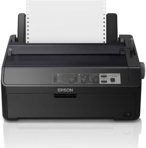 Epson - C11CF37202 - Epson FX-890II 9-pin Dot Matrix Printer - Monochrome - Energy Star - 680 cps Mono - USB - Parallel