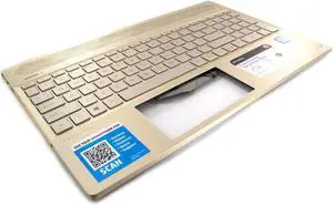 L24755-001 - HP Top Cover PALE GOLD with Keyboard (PALE GOLD US)