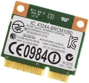 86RR6 - Dell Wlan Module, Wireless, Hmcrd, Hf