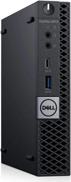 Dell OptiPlex 5000 5070 Micro Tower Desktop (2019) | Core i7 - 256GB SSD - 8GB RAM | 8 Cores @ 4.3 GHz