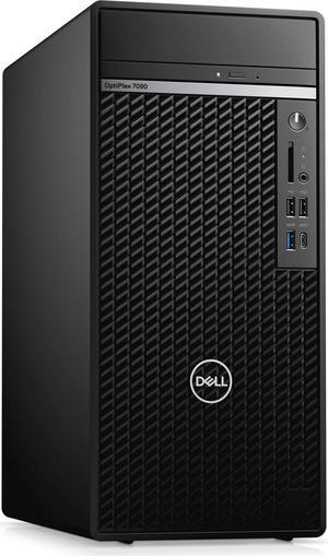Dell OptiPlex 7000 7090 MT Mini Tower Desktop (2021) | Core i5 - 500GB HDD - 8GB RAM - RX 640 | 6 Cores @ 4.6 GHz - 10th Gen CPU