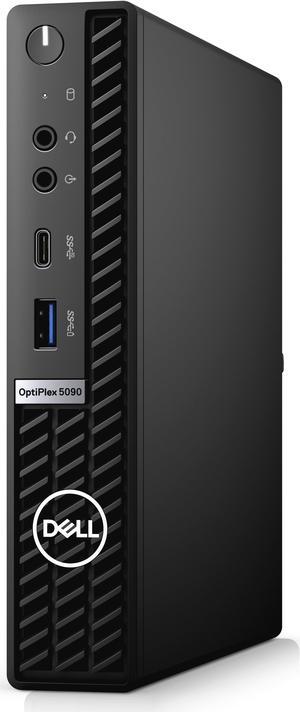 Dell Optiplex 5090 Micro Tower Desktop | Core i7-11700T - 256GB SSD Hard Drive - 16GB RAM | 8 cores @ 4.6 GHz Win 11 Pro Black