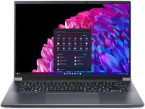 Acer Swift X 14 SFX14-72G Laptop (2024) Touch | 14" 2880x1620 QHD+ | Core Ultra 7 - 155H - 1TB SSD Hard Drive - 16GB RAM - Nvidia GeForce RTX 4070 Ti | 16 cores @ 4.8 GHz - 12GB GDDR6 Win 11 Home