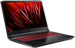 Acer Nitro 5 17 AN517-41 Laptop | 17.3" 1920x1080 FHD | Ryzen 7 - 5800H - 1TB SSD Hard Drive - 16GB RAM - Nvidia GeForce RTX 3080 | 8 cores @ 4.4 GHz - 8GB GDDR6X Win 10 Home Black