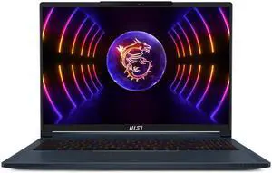 MSI Stealth 16 Studio A13V Laptop (2023) | 16" 1920x1200 FHD+ | Core i7 - 13620H - 1TB SSD Hard Drive - 32GB RAM - Nvidia GeForce RTX 4070 | 10 cores @ 4.9 GHz - 8GB GDDR6X Win 11 Home Black