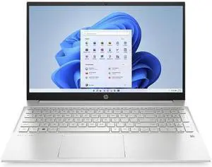 HP Pavilion 15-EG1000 Laptop Touch | 15.6" 1920x1080 FHD | Core i5 - 1155G7 - 128GB SSD Hard Drive - 8GB RAM | 4 cores @ 4.5 GHz Win 11 Home Silver