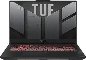 Asus TUF Gaming A17 FA707 Laptop (2022) | 17.3" 1920x1080 FHD | Ryzen 9 - 7940HS - 1TB SSD Hard Drive - 64GB RAM - Nvidia GeForce RTX 4050 | 8 cores @ 5.2 GHz - 6GB GDDR6 Win 11 Home Black
