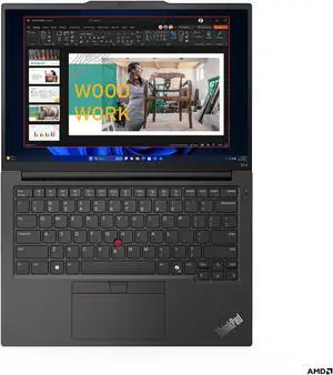 Lenovo ThinkPad E14 Gen 6 AMD Laptop (2023) | 14" 1920x1200 FHD+ | Ryzen 7 - 7735U - 256GB SSD Hard Drive - 32GB RAM | 8 cores @ 4.75 GHz Win 11 Pro Black