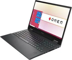 HP Omen 15-en1000 Laptop | 15.6" 1920x1080 FHD | Ryzen 5 - 5600H - 512GB SSD Hard Drive - 16GB RAM - Nvidia GeForce RTX 3060 | 6 cores @ 4.2 GHz - 6GB GDDR6 Win 11 Home Black