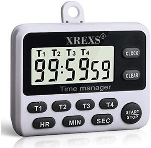 Company Control Handheld Digital Barometer and Altimeter with Clock Timer  Alarm