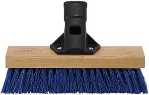 10” Premium Multi-Surface Scrub Brush Head – Scrub Brush for Multi-Surfaces Including Driveways, Decks and Siding – Interchangeable with Other  Products for More Efficient Cleaning and Storage, Head