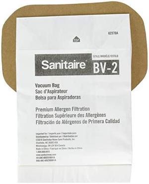 BV-2 Premium Paper Bag (Pack of 5), Fits Models SC412 Series Backpack Vacuum, 62370A